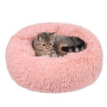 Donut Cat Dog Soft Lave Red redondo de mascotas